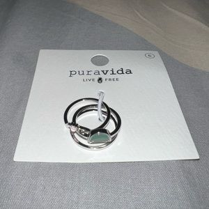 Pura Vida Ring Set